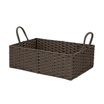 Sonoma Goods For Life® Resin Woven Basket