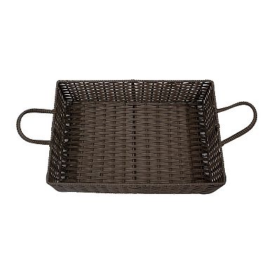 Sonoma Goods For Life® Resin Woven Basket