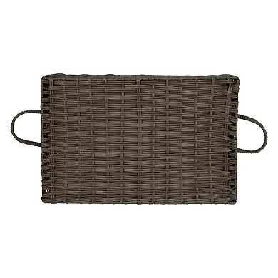 Sonoma Goods For Life® Resin Woven Basket