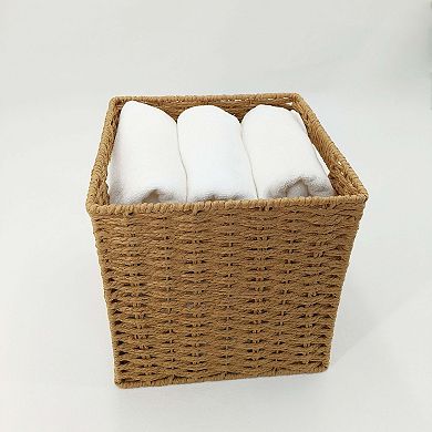 Sonoma Goods For Life® Cove Paper Woven Cube Bin