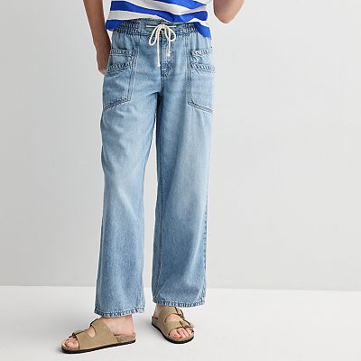 High Rise Kohls Mom Jeans Juniors' SO® High Rise Distressed Mom Jeans