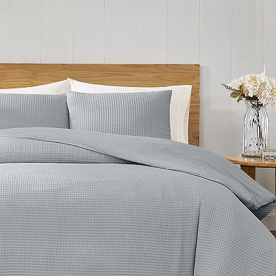 Cannon Heritage Cotton Waffle Comforter Set with Shams