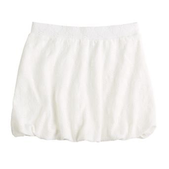 Girls 6-20 SO® Textured Bubble Skort in Regular & Plus Size