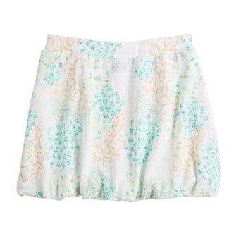 Girls 6-20 SO® Textured Bubble Skort in Regular & Plus Size