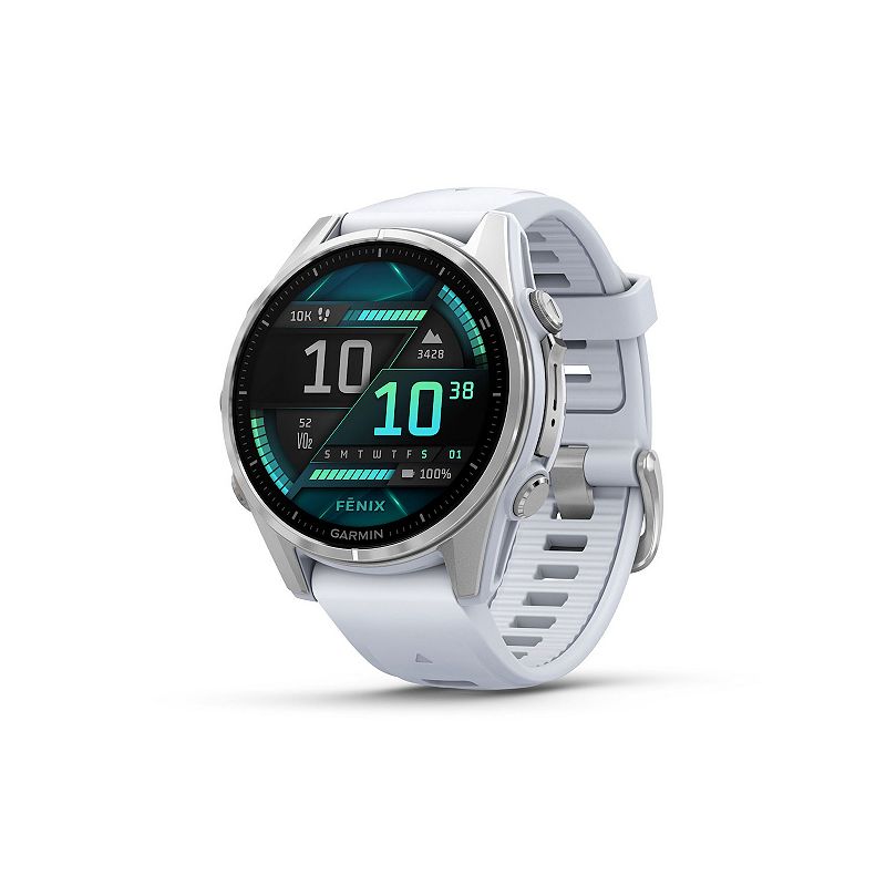 Garmin fnix® 8  43 mm, AMOLED GPS Smart Watch, Silver