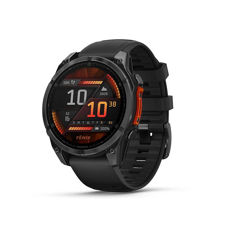 Garmin fēnix® AMOLED Sapphire GPS Smartwatch, Grey Gray
