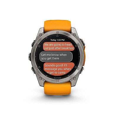 Garmin fēnix 8 – 51 mm, AMOLED GPS Smart Watch