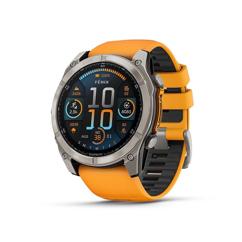 Garmin fnix® 8  51 mm, AMOLED GPS Smart Watch, silver