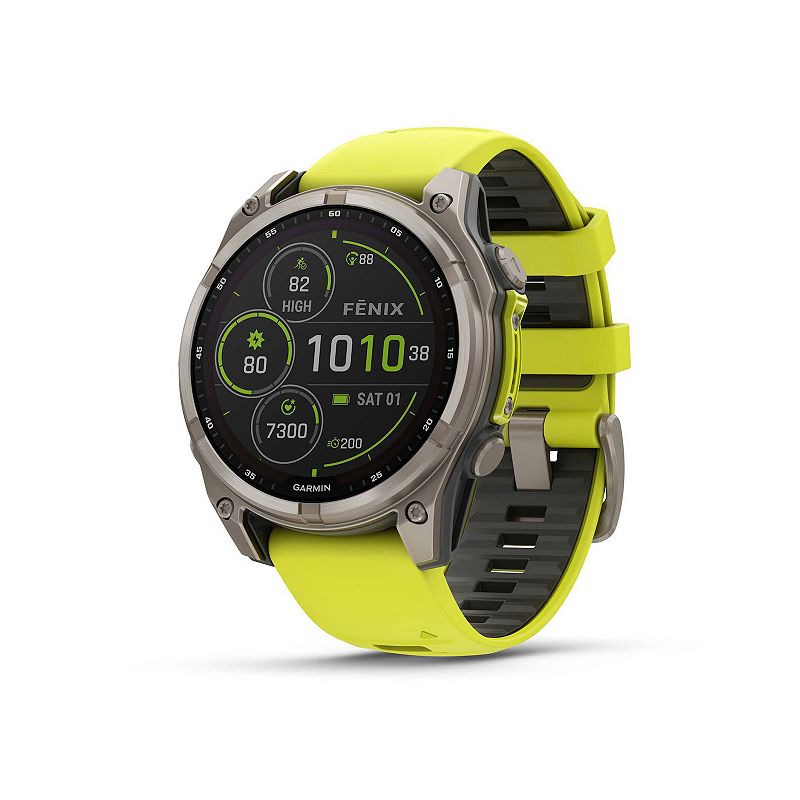 Garmin fnix® 8  47 mm, Solar Sapphire GPS Smart Watch, silver