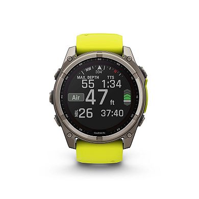 Garmin fēnix 8 – 51 mm, Solar Sapphire GPS Smart Watch