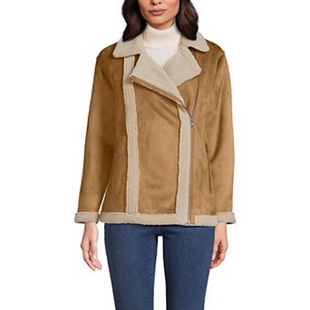 Women's Lands' End Shearling Jacket