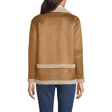 Women's Lands' End Shearling Jacket