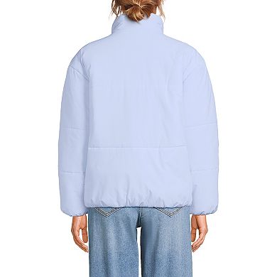 Women's Lands' End Insulated Mockneck Commuter Jacket