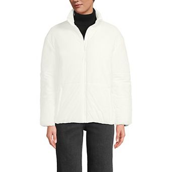 Women's Lands' End Insulated Mockneck Commuter Jacket