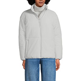 Women's Lands' End Insulated Mockneck Commuter Jacket