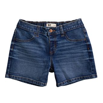 Girls 6-20 SO® The Everyday Pull-On Denim Shorts in Regular & Plus Size