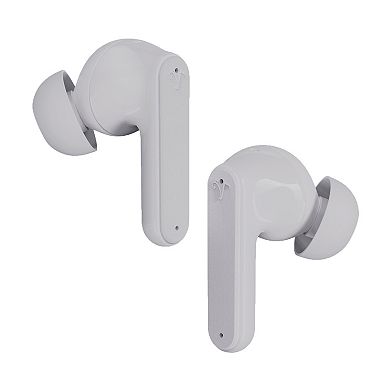 Visual Land SOUNDWAVE A1 Essential Active Noise Cancelling Earbuds with Tri-Displays, 6-Mics, 50H Total Playtime