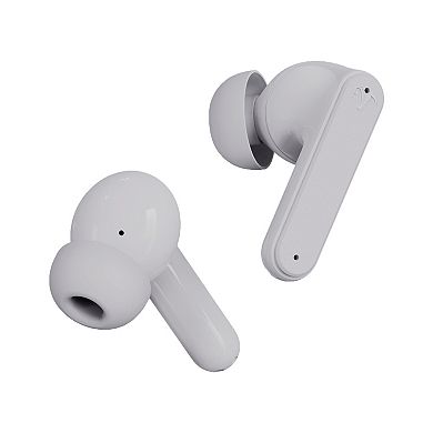 Visual Land SOUNDWAVE A1 Essential Active Noise Cancelling Earbuds with Tri-Displays, 6-Mics, 50H Total Playtime