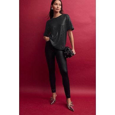 Women's NEXT Short Sleeve Sequin Tee