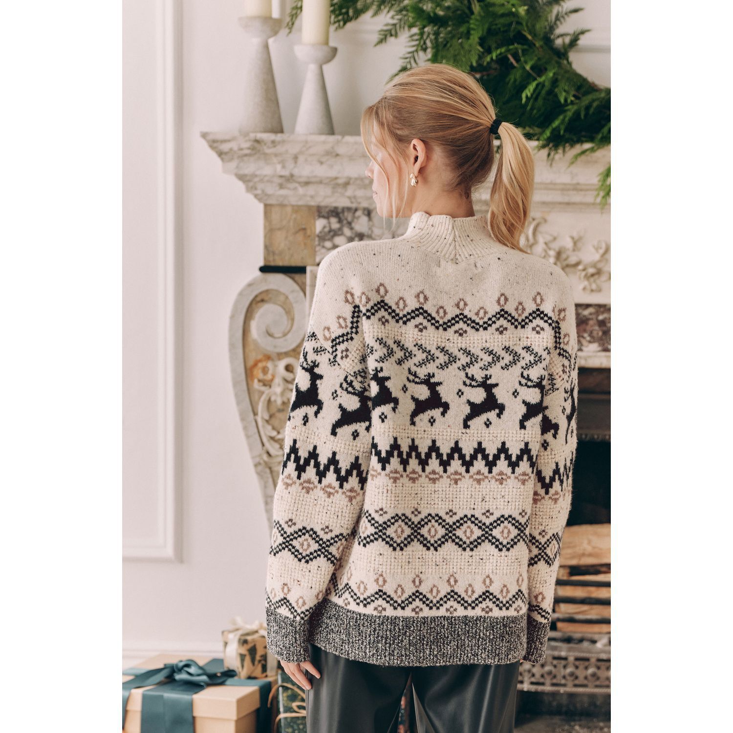 年始限定SALE♡ 【新品】Cache coeur knit pullover 6800640_Black?wid=400&hei=400&
