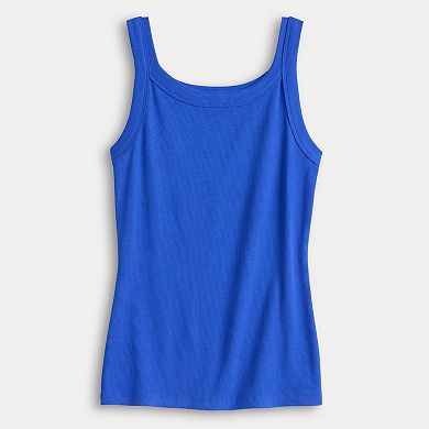 Women's Sonoma Goods For Life® Double Scoop Tank Top