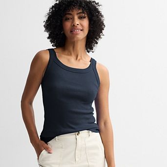 Women's Sonoma Goods For Life® Double Scoop Tank Top