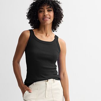 Women's Sonoma Goods For Life® Double Scoop Tank Top