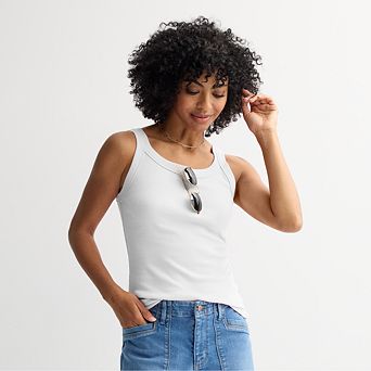 Women's Sonoma Goods For Life® Double Scoop Tank Top