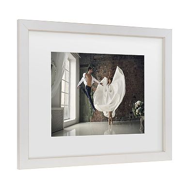 Trademark Fine Art Sergei Smirnov Couples Dance Matted Framed Wall Art