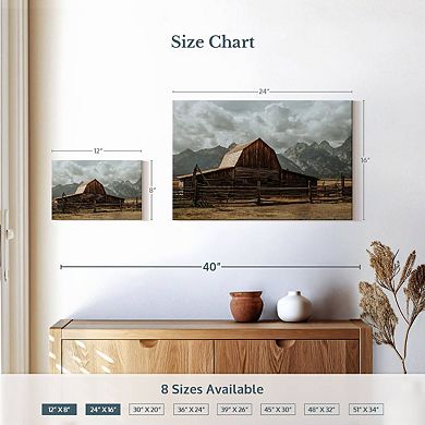 Moulton Barn Canvas Print