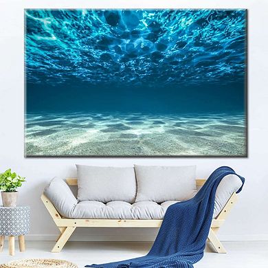 Underwater Sunlight Canvas Print