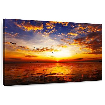 Sky Sunset Canvas Print