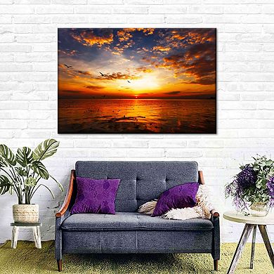 Sky Sunset Canvas Print