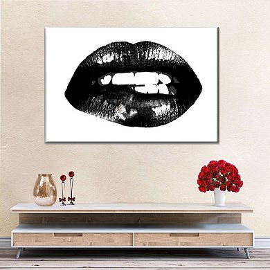 Lip Canvas Print