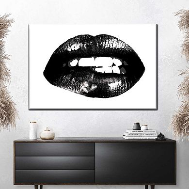 Lip Canvas Print