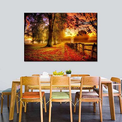 New England Fall Canvas Print