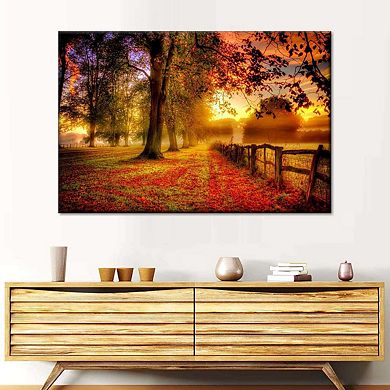 New England Fall Canvas Print