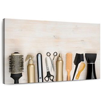 Hair Salon Canvas Print