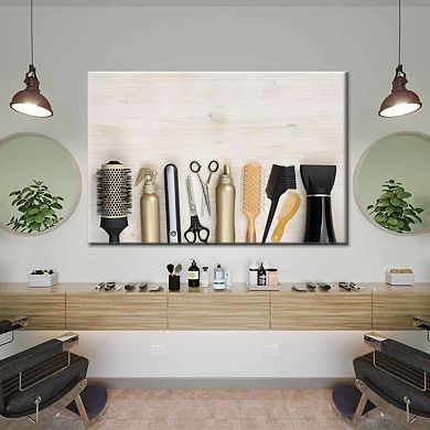 Hair Salon Canvas Print