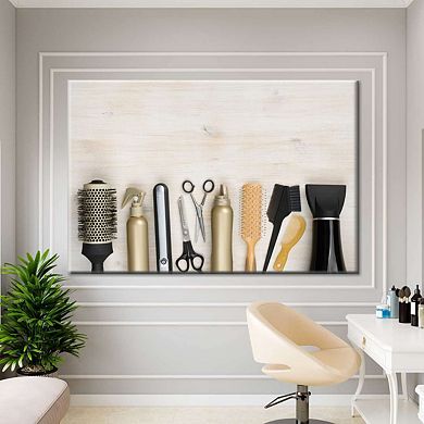 Hair Salon Canvas Print
