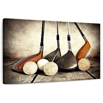 Golf Sets Canvas Print