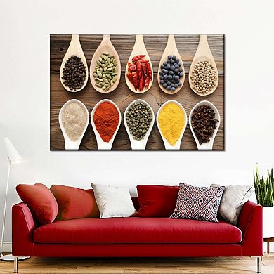 Spices Canvas Print