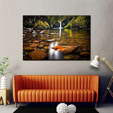 Punch Bowl Waterfall Canvas Print