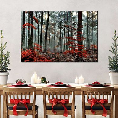 Silent Forest Canvas Print