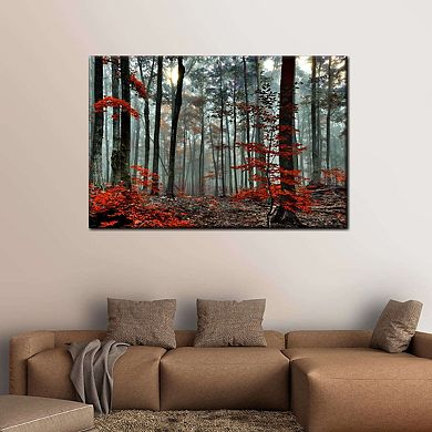 Silent Forest Canvas Print