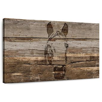 Rustic Horse Canvas Print