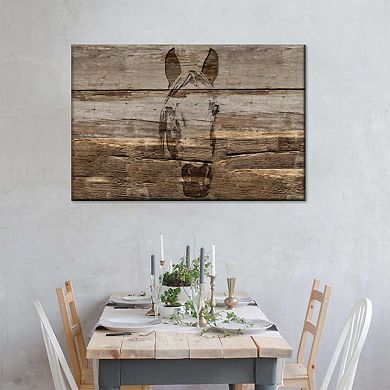 Rustic Horse Canvas Print