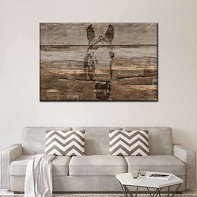Rustic Horse Canvas Print
