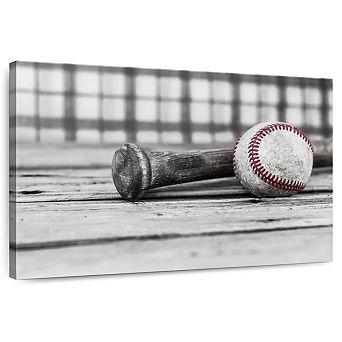 Baseball Pop Canvas Print