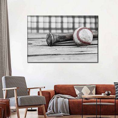 Baseball Pop Canvas Print